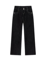 Vintage Low-Rise Straight Jeans