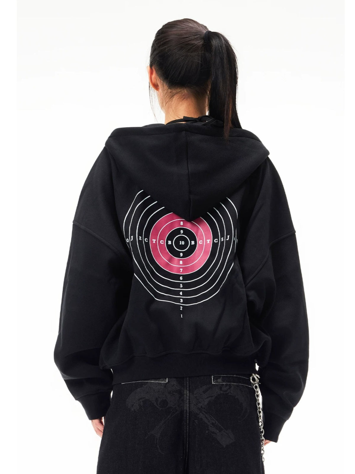 Vintage Printed Oversized Hoodie