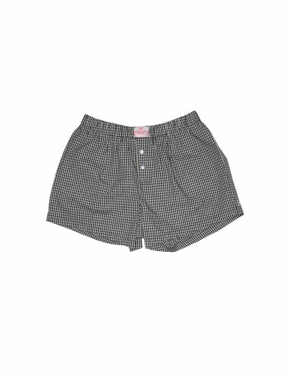 Striped Cotton Lounge Shorts
