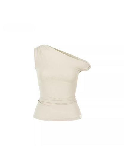 Asymmetric Lace Top