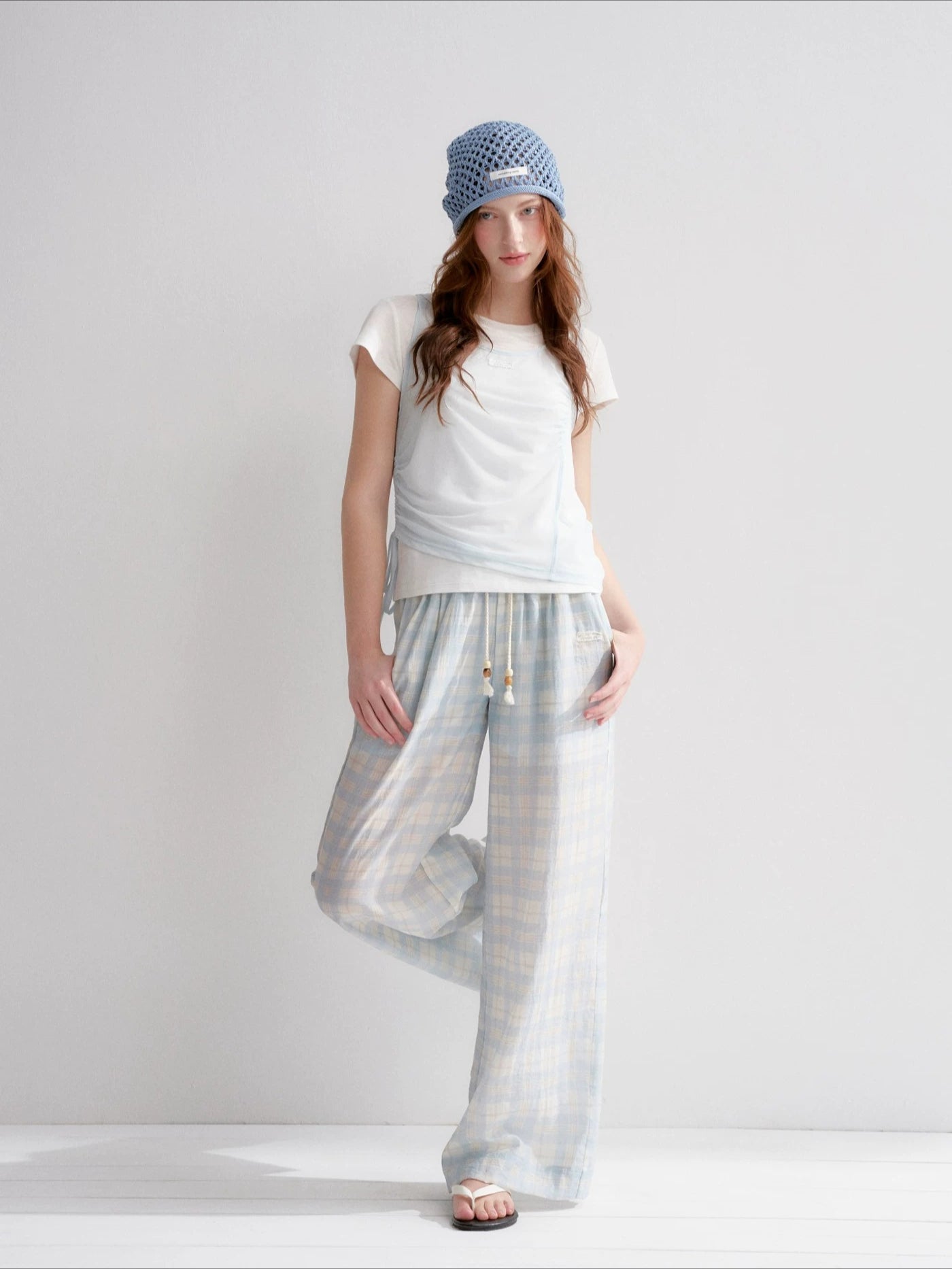 Layered Drawstring Tee