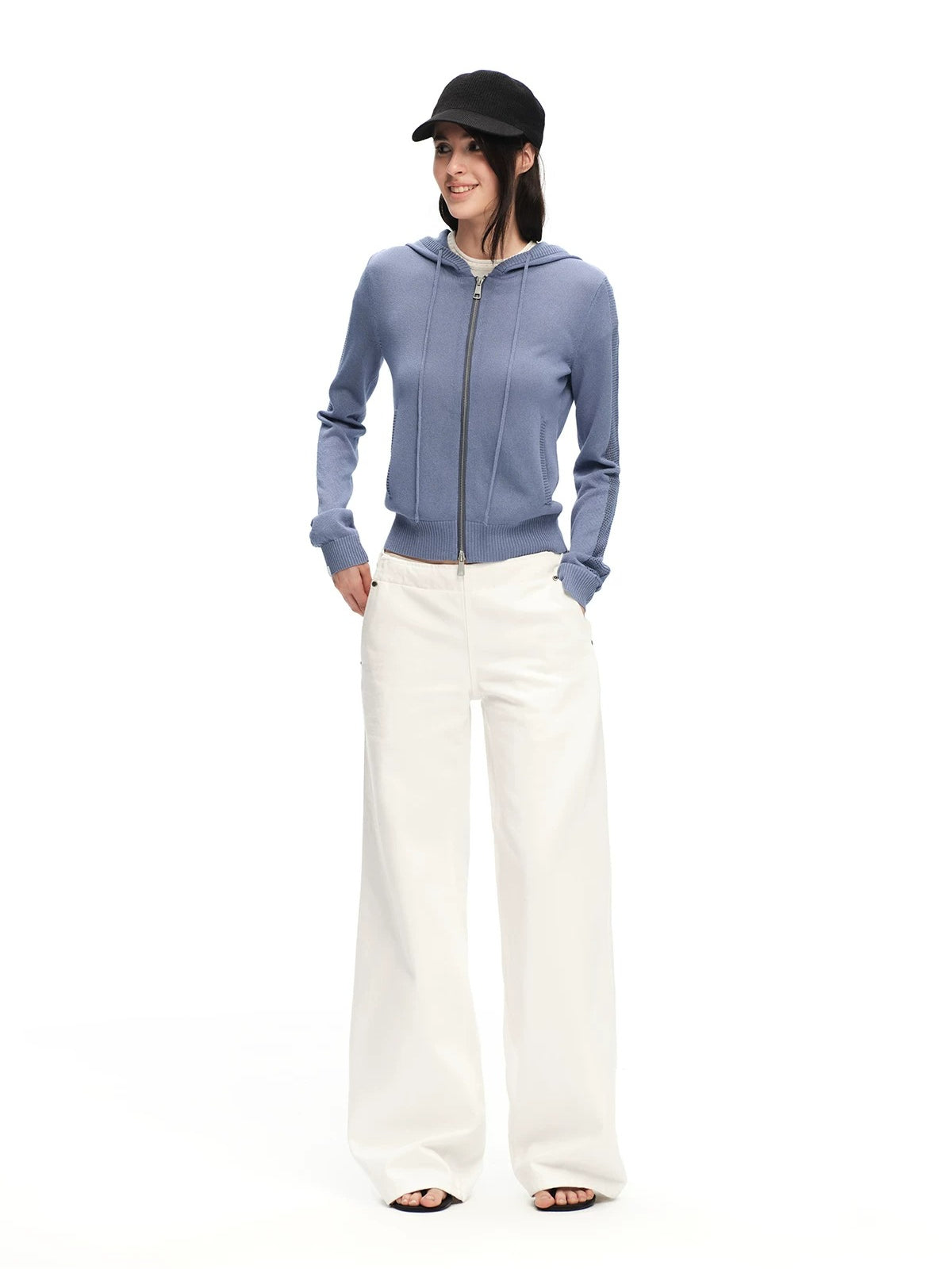 White Straight Leg Jeans