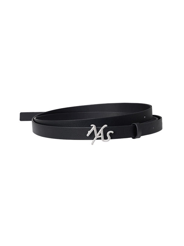Polar Contour Leather Belt