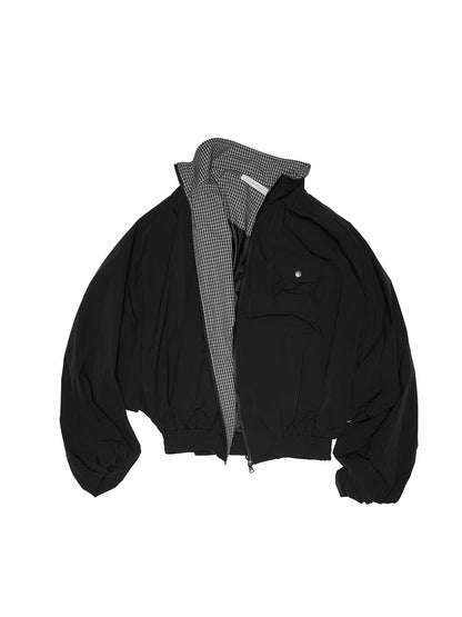 Patchwork Utility Hooded Jacket &amp; Skirt Set