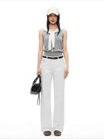 +5CM N4 Proportion Straight Jeans