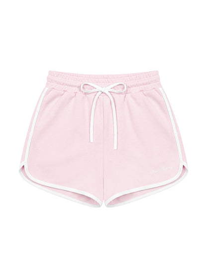 Contrast Trim Shorts