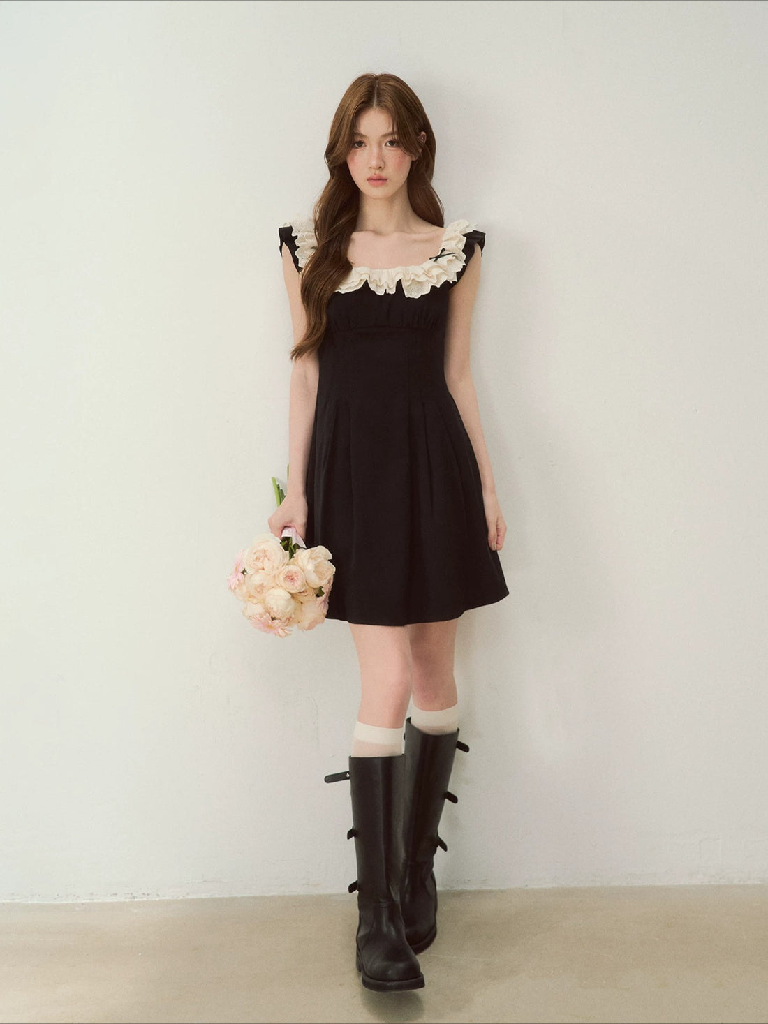 Lace Off Shoulder Dress