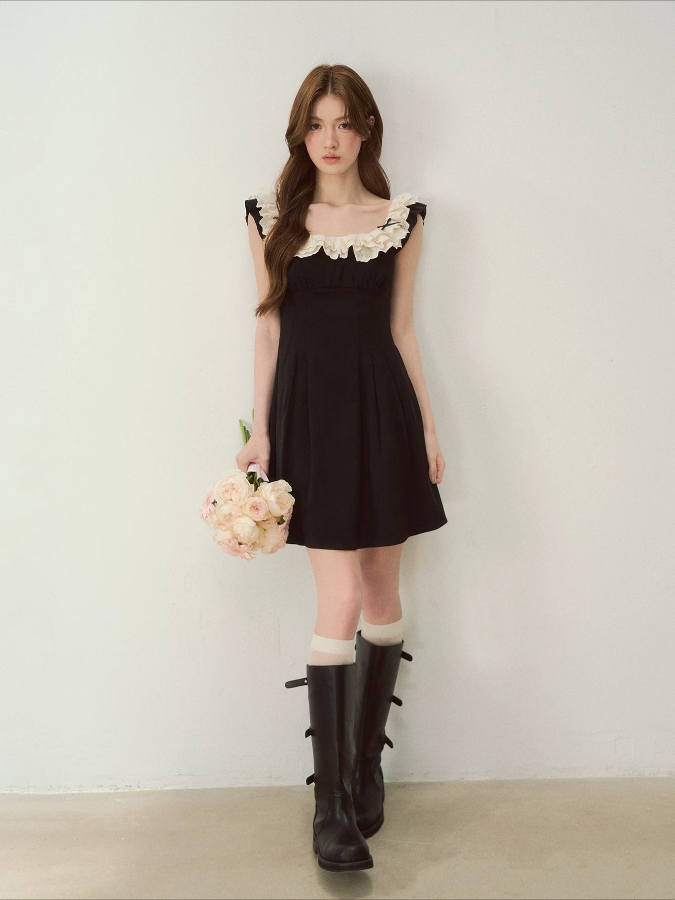 Lace Off Shoulder Dress