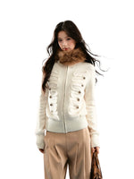 Napoleon Fur Collar Sweater