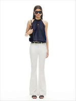 Bubble Hem Denim Camisole