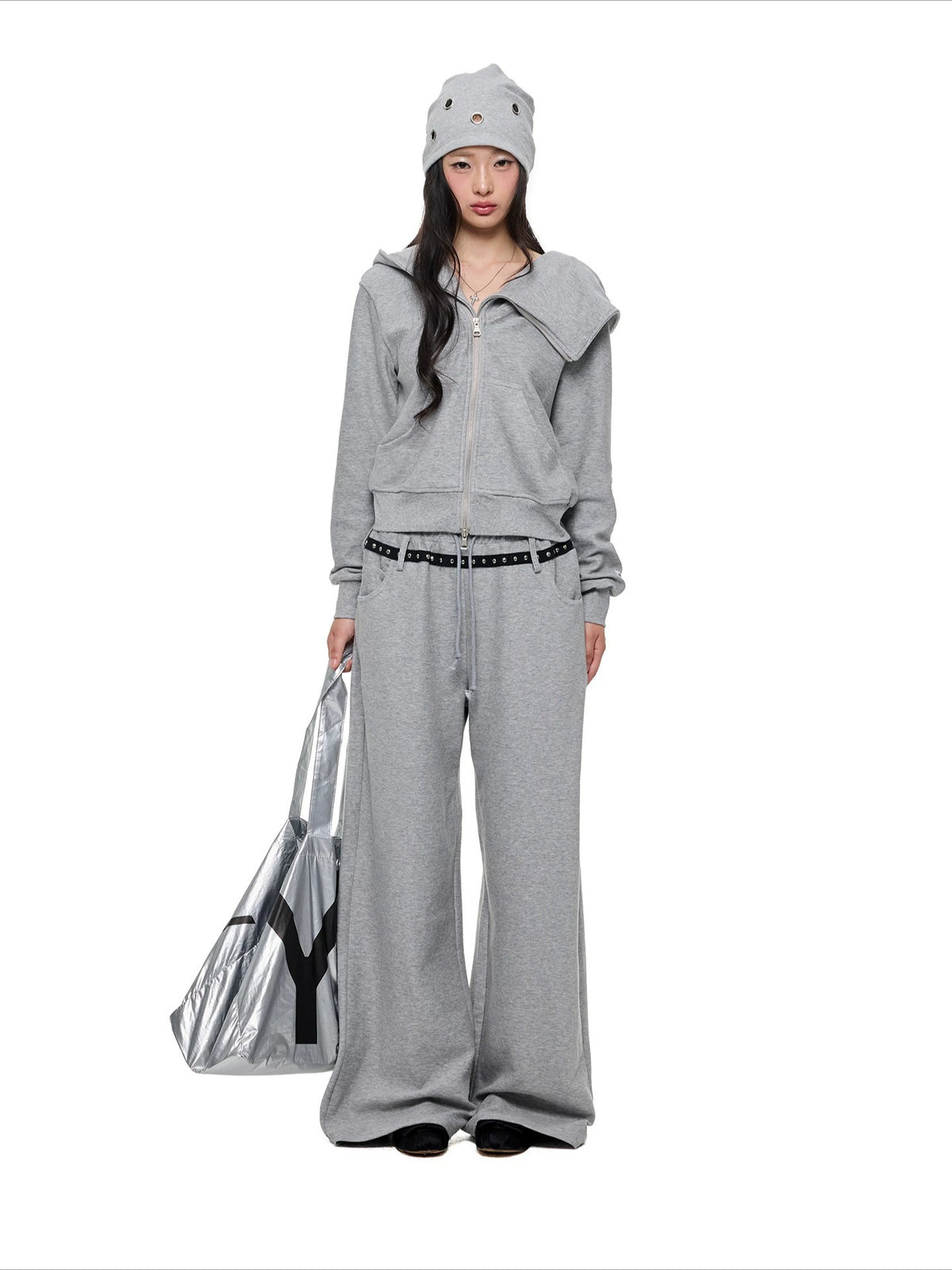 Hooded Fleece Sweatshirt &amp; Pants Set