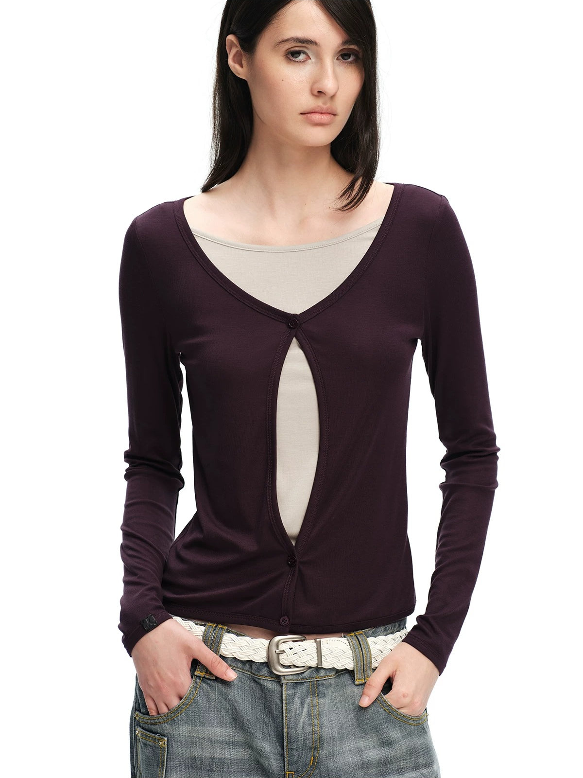 Layered Lyocell Top