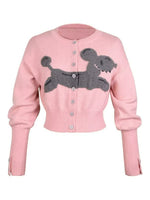 Puppy Knit Cardigan