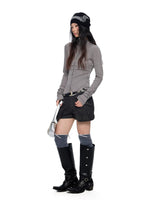 Lightweight Ruched Long Sleeve Top