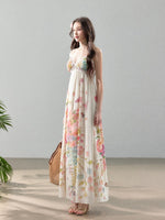 Floral Chiffon Slip Dress