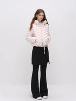 Quilted Hooded Light Down