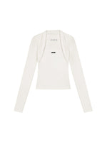 Layered Bolero Long Sleeve Top