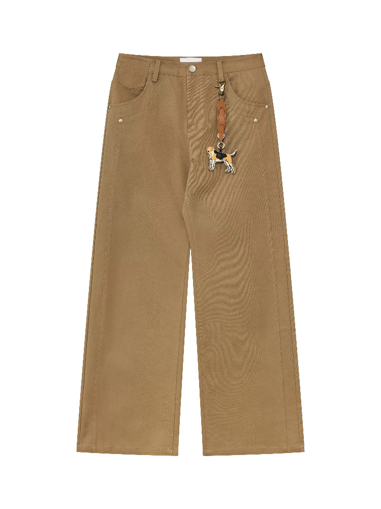 Puppy Charm Straight Pants