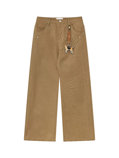 Puppy Charm Straight Pants