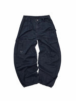 Distressed Multi-Pocket Cargo Pants