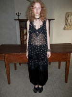 Black & Brown Satin Balloon Pants