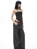 Wide Leg Cargo Pants