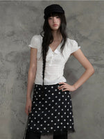 Textured Doll Collar Top