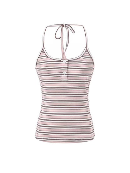 Lyocell Halter Two-Piece Set