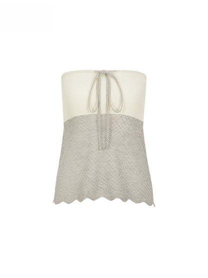 Openwork Knit Set
