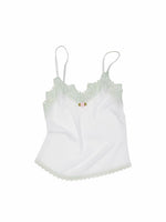 Lace Chiffon Cami Top