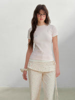 Contrast Slim Tee