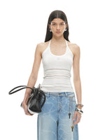 Rib Knit Halter Top
