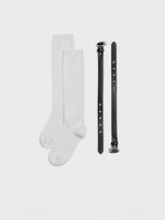 Knit Belt Leg Warmers