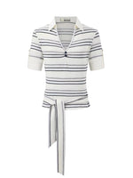 Layered Polo Knit T-Shirt