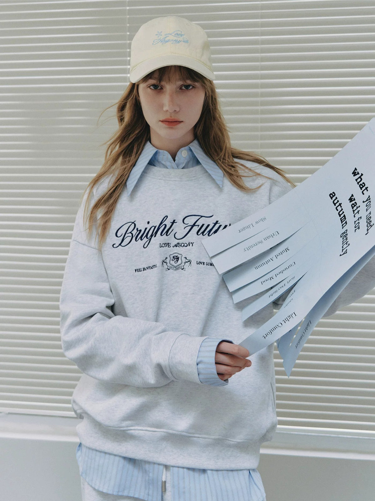 Academy Embroidery Cotton Sweatshirt