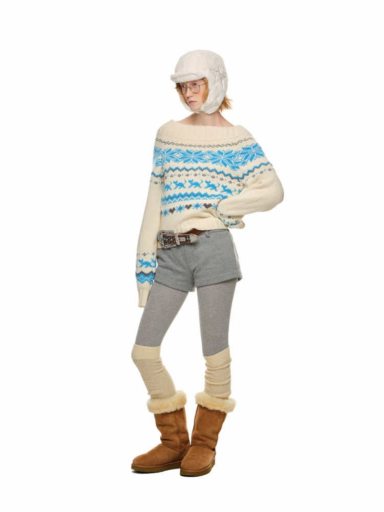 Fleece-Lined Short Sweatpants