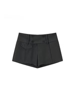 Double Button Tailored Shorts