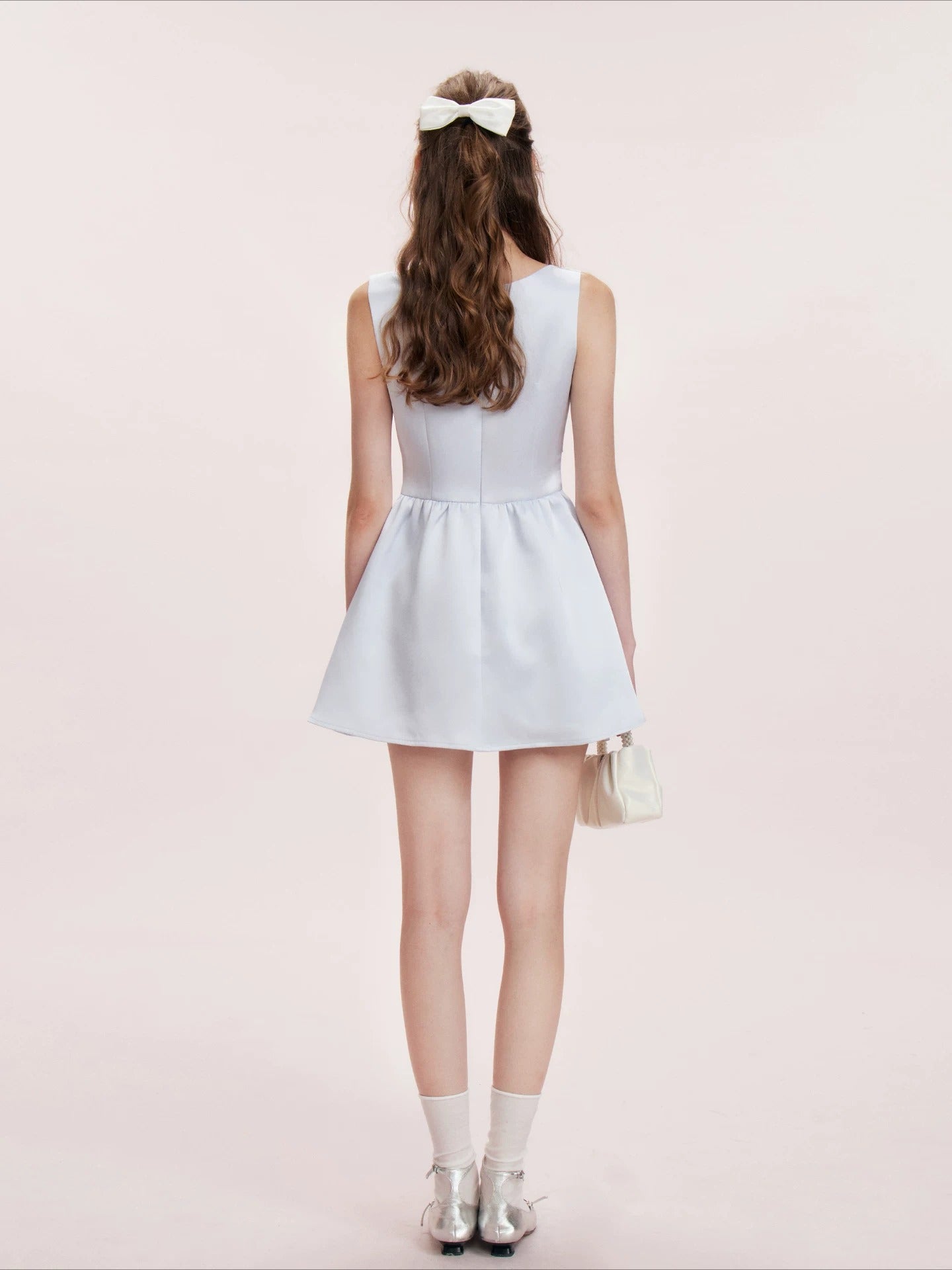 Satin Lace Dress