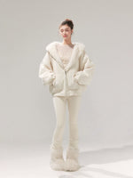 Reversible Hooded Sweatshirt & Fleece Pants Set