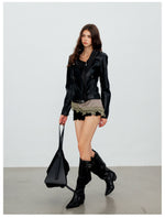 Asymmetric PU Moto Jacket