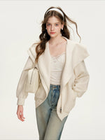 Oversized Zip Hoodie Jacket