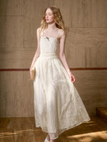 Sequin Lace Slip Dress