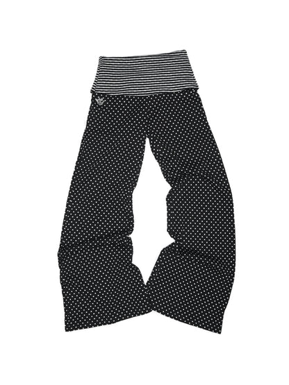Polka Dot Stripe Double-Sided Tank Top &amp; Pants Set