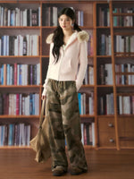 Vintage Camo Wide Leg Pants