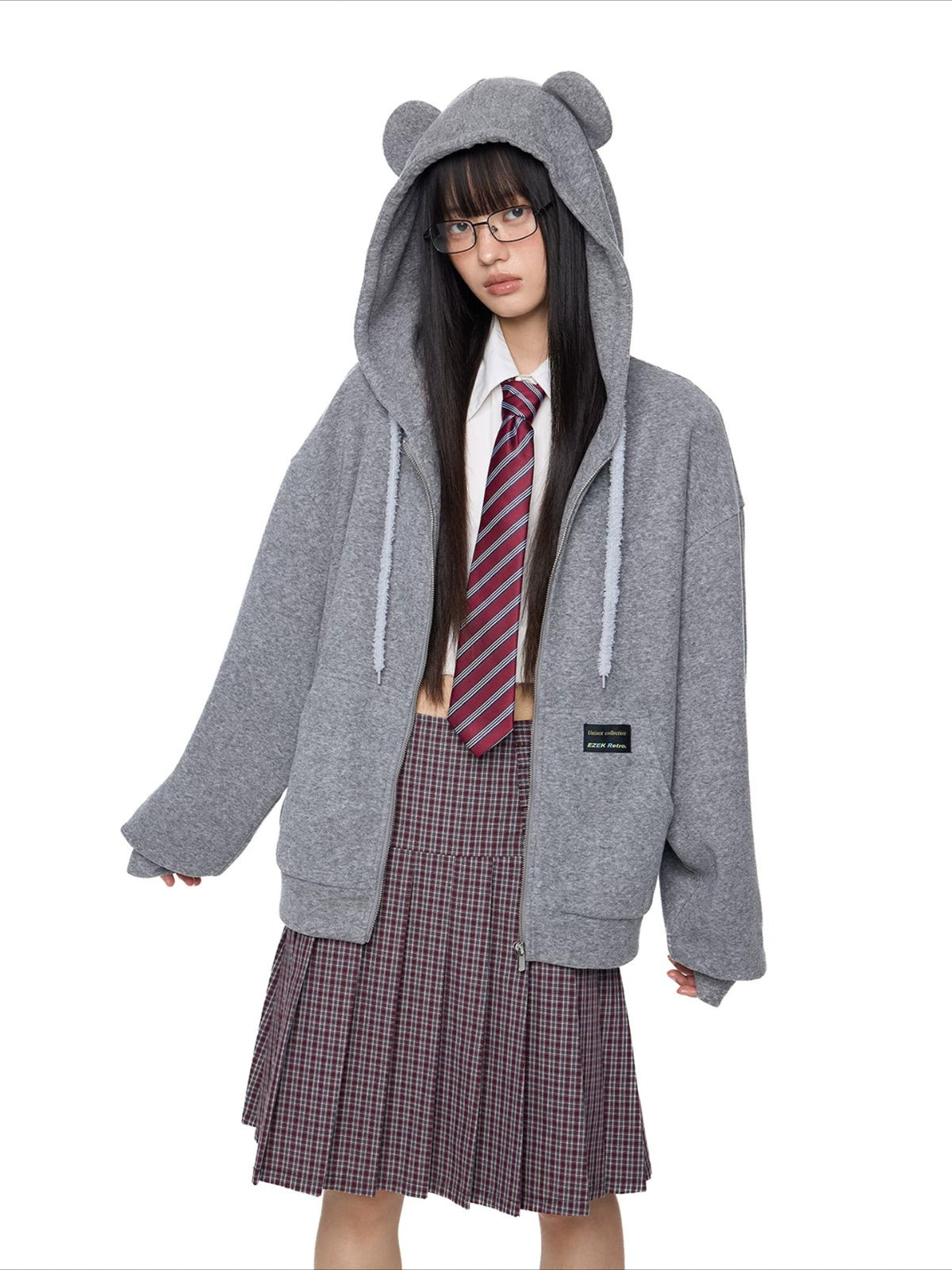 Bear Ear Hoodie Jacket