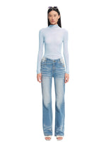 Megan Wool Turtleneck Blouse