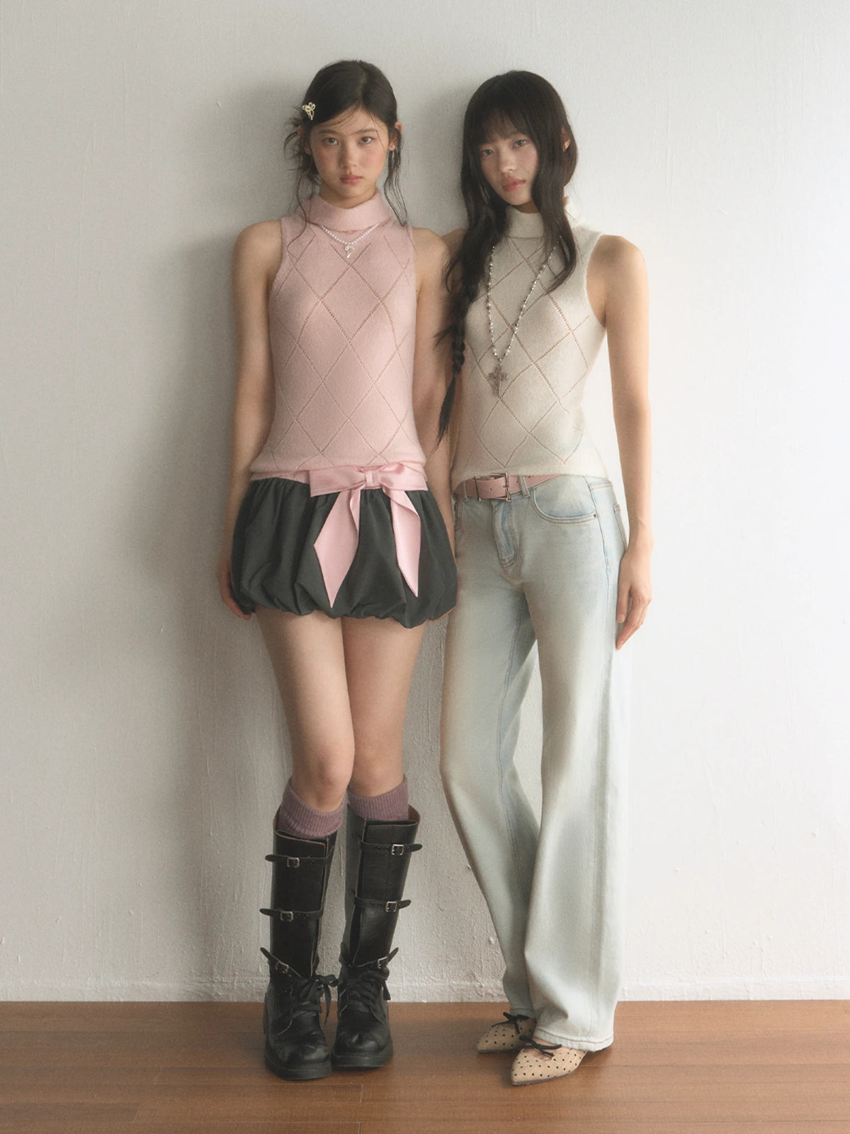 Diamond Knit Vest
