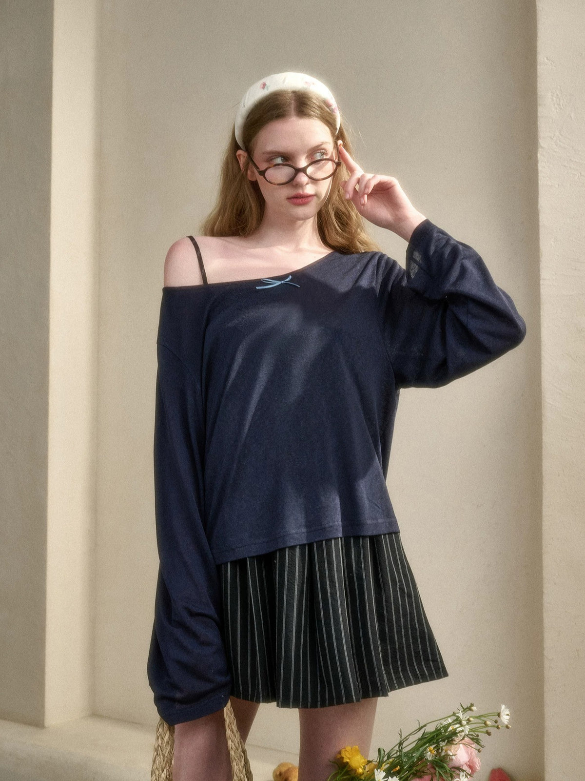 Lyocell Overlay Top