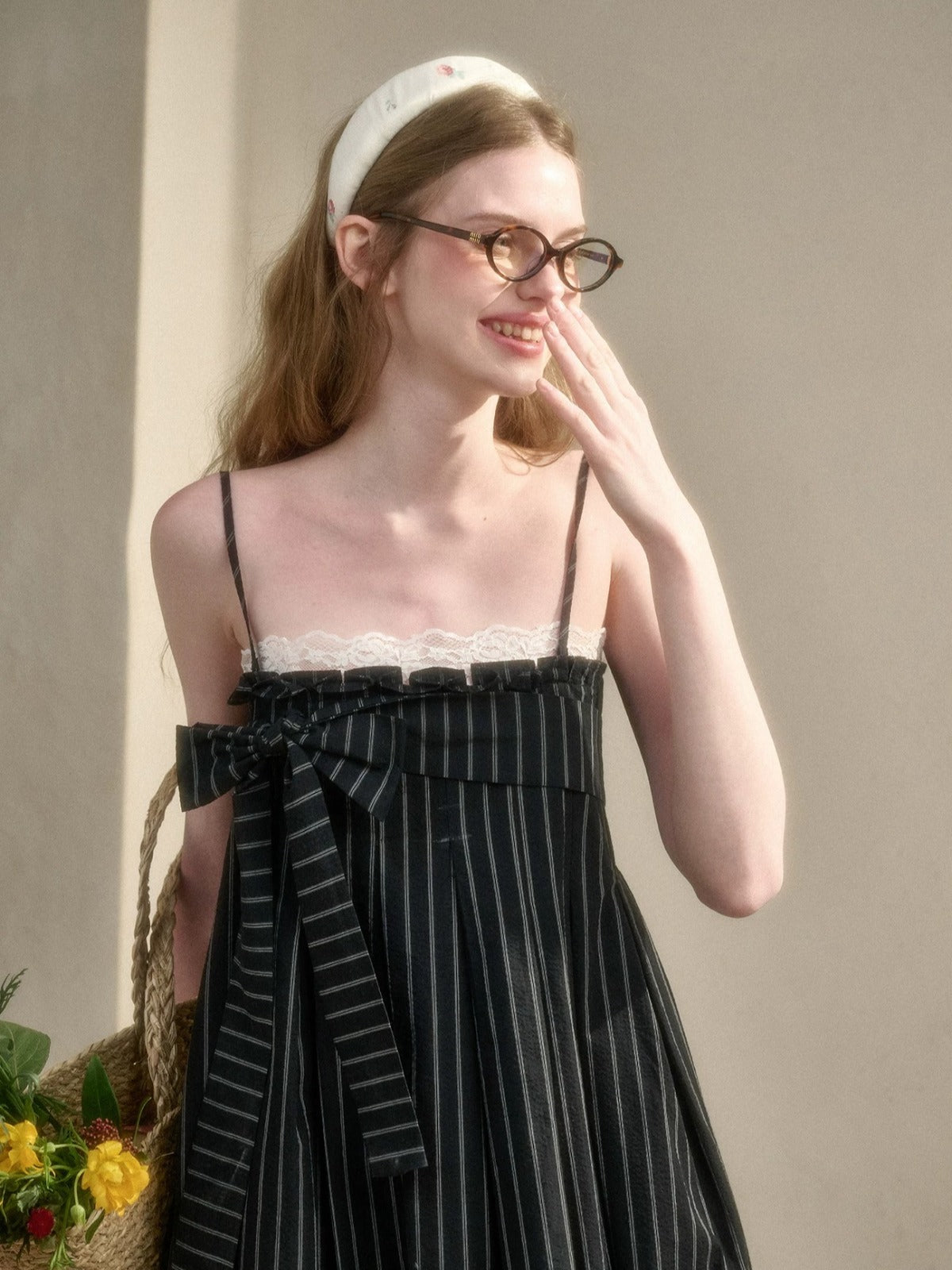 Striped Babydoll Dress