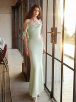 Lumi Backless Satin Dress